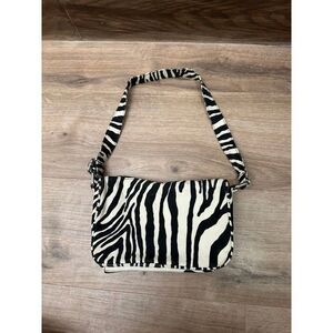 Brandy Melville Zebra Shoulder Bag